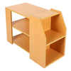 Bedside Table Side End Cabinet With Shelves Unit Storage Bedroom Nightstand