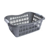 Plastic Laundry Basket Hamper Washing Clothes Storage Bin with Handles UK