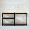 Neo Black 5 Tier Garage Shelving Racking Unit Storage Racks Steel Shelf