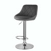 2PCS/set Bar Stools Leather Chairs Breakfast Chairs Swivel Gas Lift Kitchen Seat