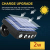 1/2 Solar Powered PIR Motion Sensor&Wall Lights Outdoor Garden Security Lamp UK