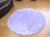 Small Plain Circle Round Circular Circles Soft Fluffy Fake Sheepskin Rugs Cheap