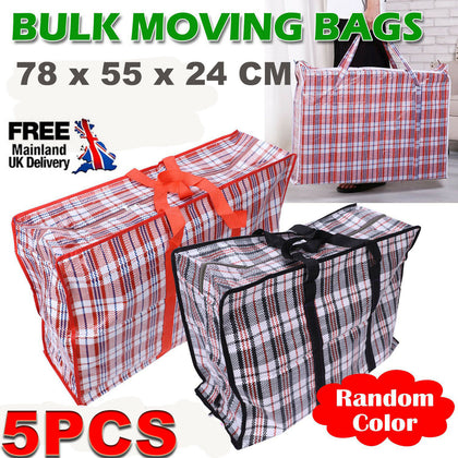 Large Laundry Bags Extra Strong and Durable Shopping, Moving, Storage - UK Stock