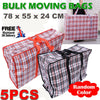 Large Laundry Bags Extra Strong and Durable Shopping, Moving, Storage - UK Stock