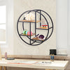 Wall Shelf Round Floating Shelf Display Storage Shelving Rack Organizer Unit