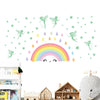 Colourful Rainbow Mountain Children Wall Sticker Nursery Kids Baby Room Decor