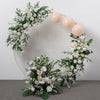 3pcs Artificial Flower Row Wedding Party Table Centerpiece Arch Flower Garland