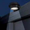 Solar Powered Led Gutter Door Wall Fence Lights Outdoor Garden Roof Security