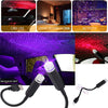 USB LED Car Interior Roof Atmosphere Star Night Light Lamp Projector Light Decor