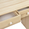 2 Drawer Dressing Table Wooden Vanity Computer Desk Bedroom Furniture Office UK