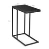 Sofa Side Table C-Shaped Coffee Snack Table Laptop Stand Over Bed End Table