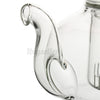 Heat Resistant Glass Teapot Infuser Coffee Tea Leaf Herbal Pot & Warmer & 6 Cup