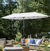 Extra Large Parasol Outdoor Garden Umbrella Sun Patio Canopy Double Lawn Shade