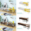 Modern Adjustable TV Stand Storage Cabinet with Shelf Living Room Space Saving