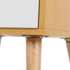Bedside Tables Nightstand Cabinet with 1 Drawer & Bookshelf Storage Unit Bedroom