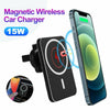 15W Wireless Car Charger Magnetic Mount Holder For iPhone 12/12 Pro/Mini/Pro Max
