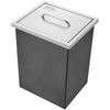 14"x12"x18" Drop in Ice Chest Ice Cooler Ice Bin Stainless Steel w/Cover