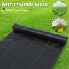 Extra Heavy Duty Weed Control Fabric Membrane Garden Ground Cover Mat 125GSM