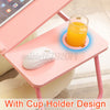Foldable Laptop Bed Table Stand Sofa Lap Tray Adjustable Portable Computer Desk
