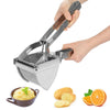 Manual Potato Ricer Masher Lemon Jiuce Squeezer Fruit Press Stainless Steel Mash