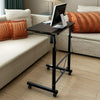 Portable Laptop Table Adjustable Lazy Standing PC Gaming Notebook Desk Black
