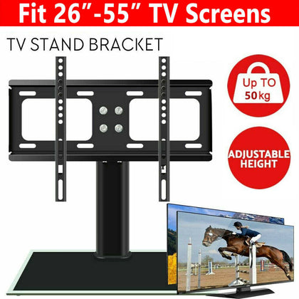 TV Stand Bracket Desk Top Monitor Mount Table Plasma VESA LED 22-70