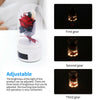 Flower Rose Preserved Flower Bluetooth Speaker LED Night Light Home Decor Lamp