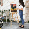 150cm Easel Wooden Artist Art Tripod Adjustable Studio Painter Drawing Display