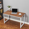 120 x 60cm Computer Desk PC Writing Study Table Office Home Wooden+ Metal