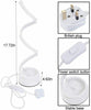 LED Table Lamp Spiral Desk Lamp Warm White Modern Reading Light Bedside Room