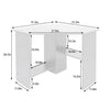 Corner Computer Desk Home Office PC Laptop Table Study Home Office Workstation