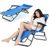 Outdoor Folding Garden Beach Sun Patio Chaise Lounge Chair Pool Lawn Sun Lounger