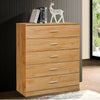 White/Black/Pine/Walnut Chest Of Drawers Cabinet 4 5 Drawer Bedroom Furniture UK