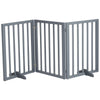 3 4 Panel Puppy Dog Pen Folding Gate Play Fence Pet Home Divider Safety Indoor