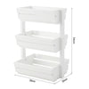 2 3 Tier Fruit Vegetable Basket Wooden Bowl Rack Stand Kitchen Storage Unit NEW