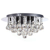 Luxury LED Crystal Droplet Chandelier Elegant Ceiling Wall Light Decor Lights UK