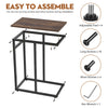 Industrial Sofa Table Small Console Unit Vintage Side End Rustic Coffee Stand UK