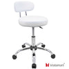 Salon Saddle Stool Swivel Hairdress Beauty Chair Hydraulic Lift Adjustable Seat