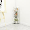 Corner Storage Rack 3 Tier White Shelving Unit Bathroom Stand Shelf Shower Caddy