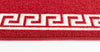 Machine Washable Non Slip Greek Key Kitchen & Hall Runners Rugs Mats Black Grey