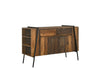 Abbey Sideboard 2 Doors 2 Drawers Storage Cabinet Cupboard Rustic Industrial