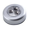 10x 3 LED TOUCH SELFADHESIVE LIGHT Bright White Battery Operated Push Night Lamp