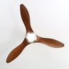 52" Ceiling Fan with Light Remote Control 3 Blades 6 Speed Wind Timer Adjustable