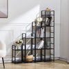 2 3 4 5 Tier Bookshelf Bookcase Storage Stand Display Shelving Unit Space Saving