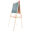 Kids Easel Wooden 2 in 1 Blackboard Whiteboard Childrens Drawing Art Chalk Board