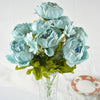 13 Heads Silk Peony Artificial Flowers Peony Wedding Bouquet Home Party Decor