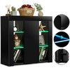 LED Sideboard Cupboard Display Cabinet High Gloss Door TV Unit Cabinet Furniture