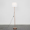MiniSun Floor Lamp - Tall Stem Copper Light Modern Lampshades LED Bulb Lighting