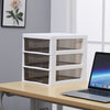 3/4/5/6 Drawers Storage Unit Makeup Stationery Organizer Plastic Chest of Drawer