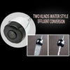 Kitchen Taps 360° Swivel Pull Out Spray Head Basin Mixer Sink Tap Chrome Faucet